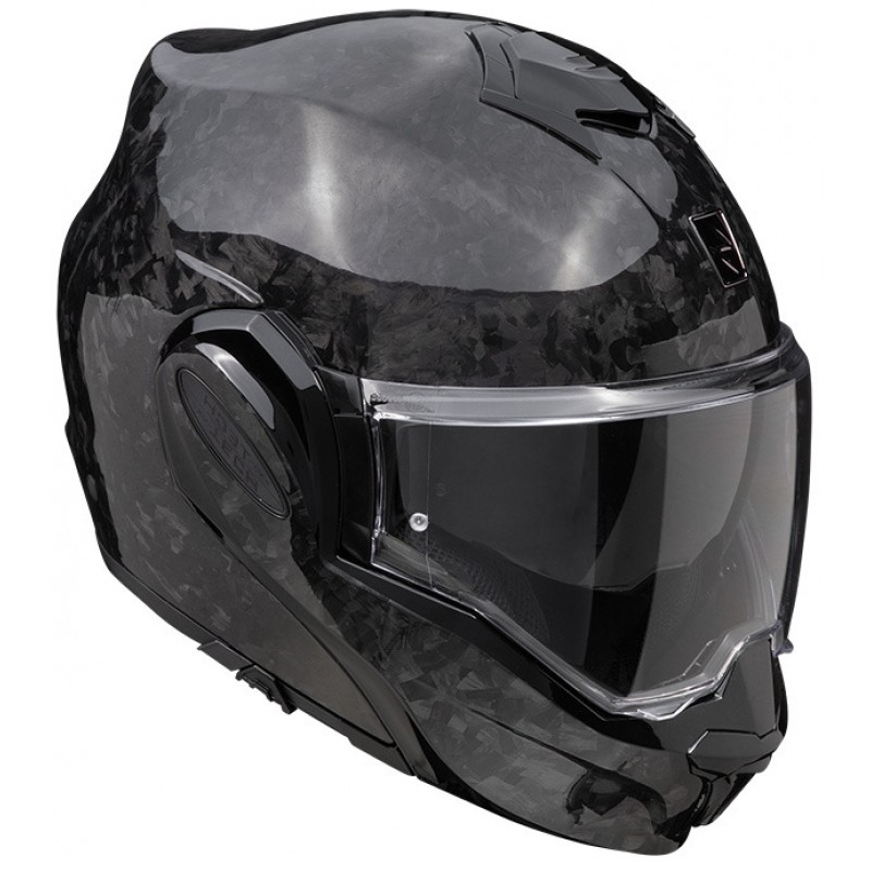 Мотошлем Scorpion EXO-Tech Evo Onyx Carbon Black купити від 28 160